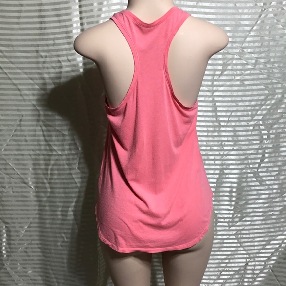 Comfy Broken In Peachy Pink Racer Back Tank Top - Picture 6 of 9
